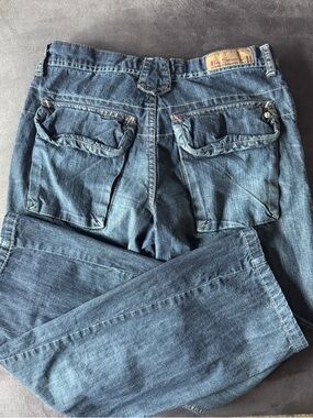 women’s ben sherman jeans with back flap pockets